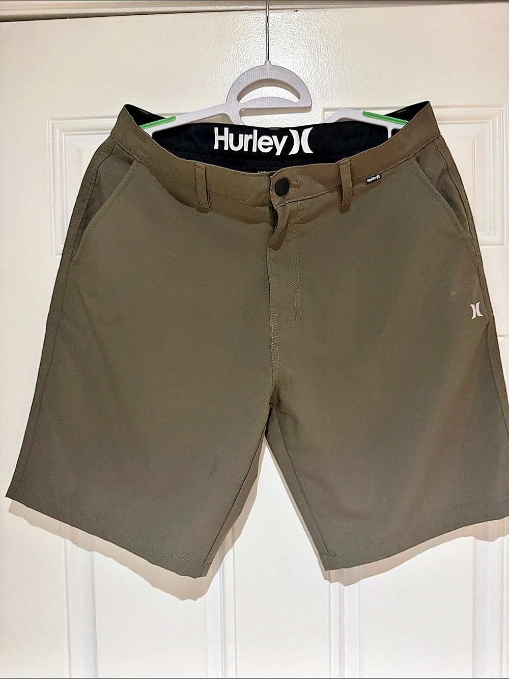 Hurley Trek Hybrid Short Brown Shorts Waist 34